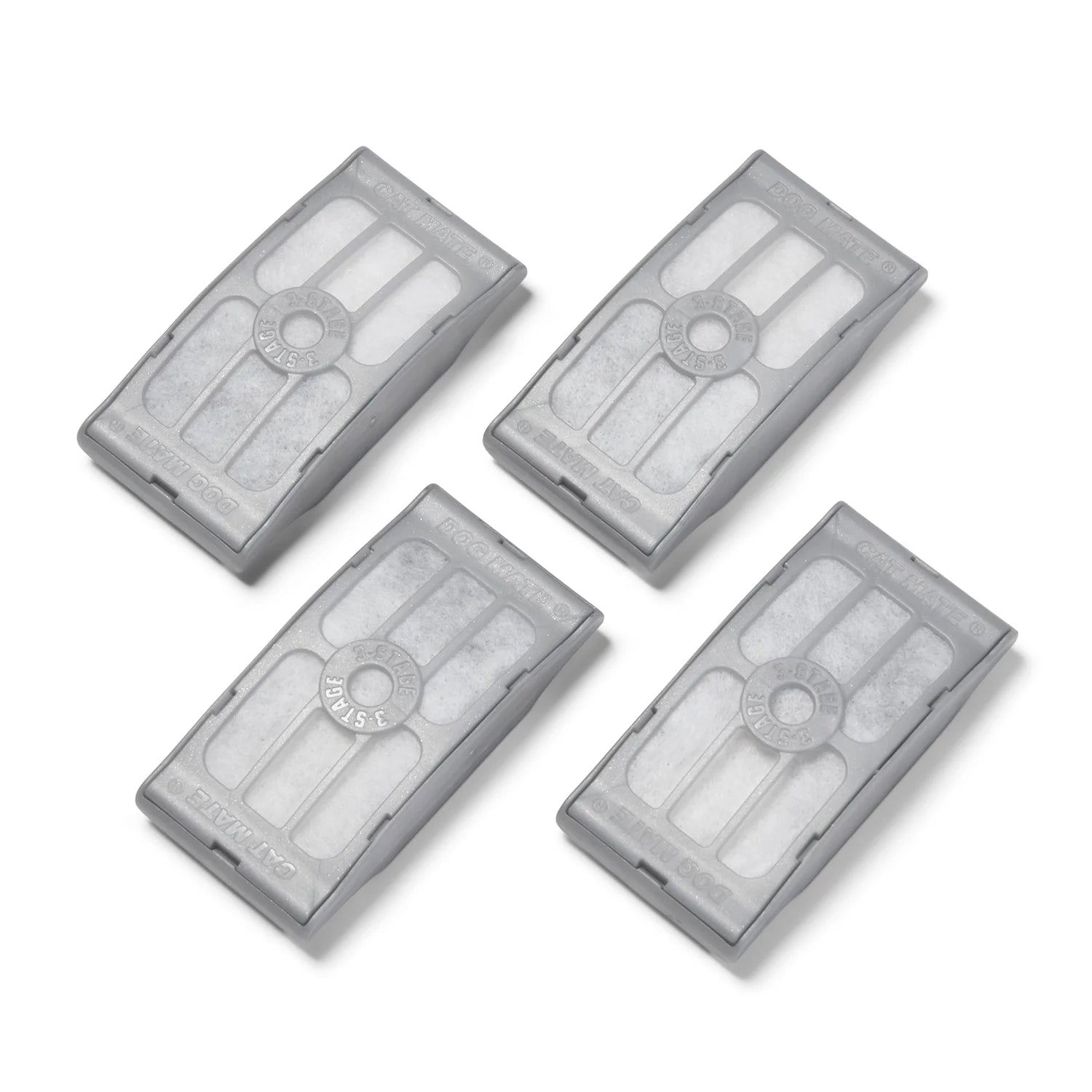 Cat Mate 3-Stage Filter Cartridges: Pet Fountain (4 Pack) (386)