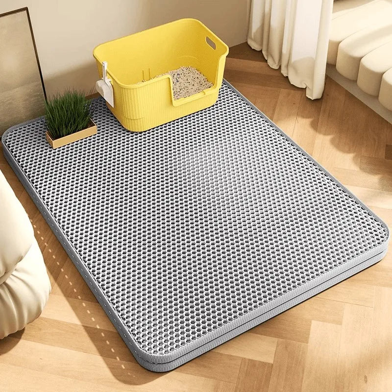 Extra Large Cat Litter Mat – Heavy Duty & Waterproof