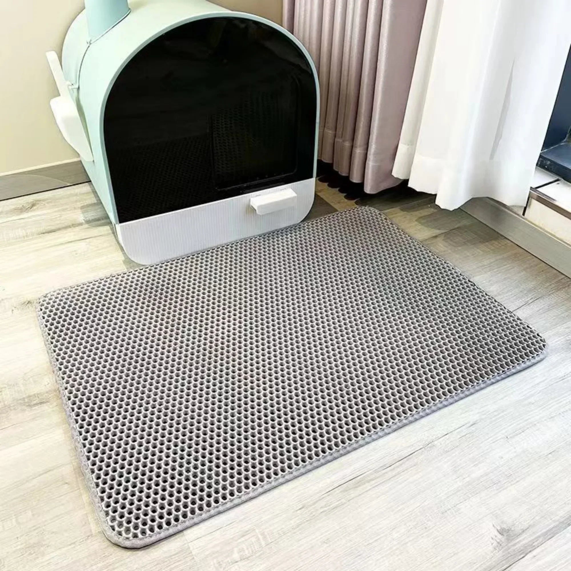 Extra Large Cat Litter Mat – Heavy Duty & Waterproof