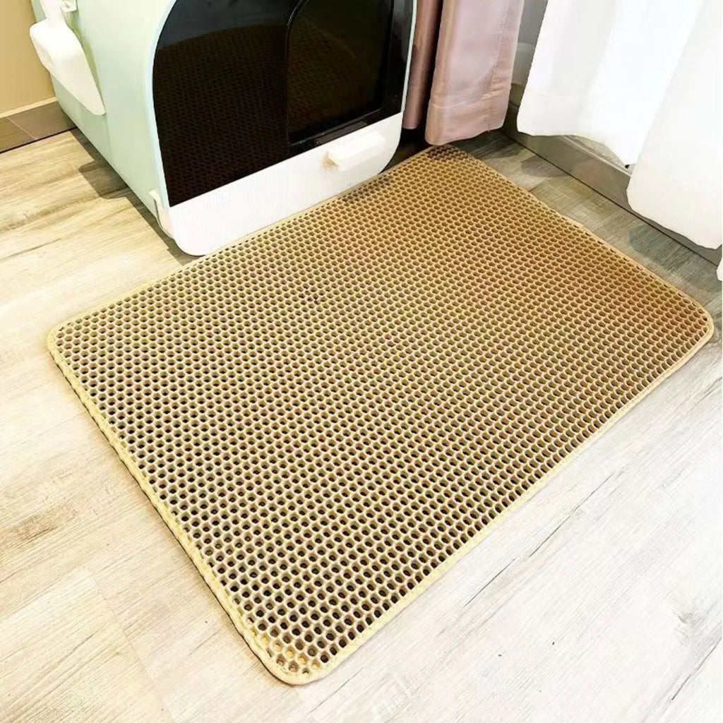 Extra Large Cat Litter Mat – Heavy Duty & Waterproof