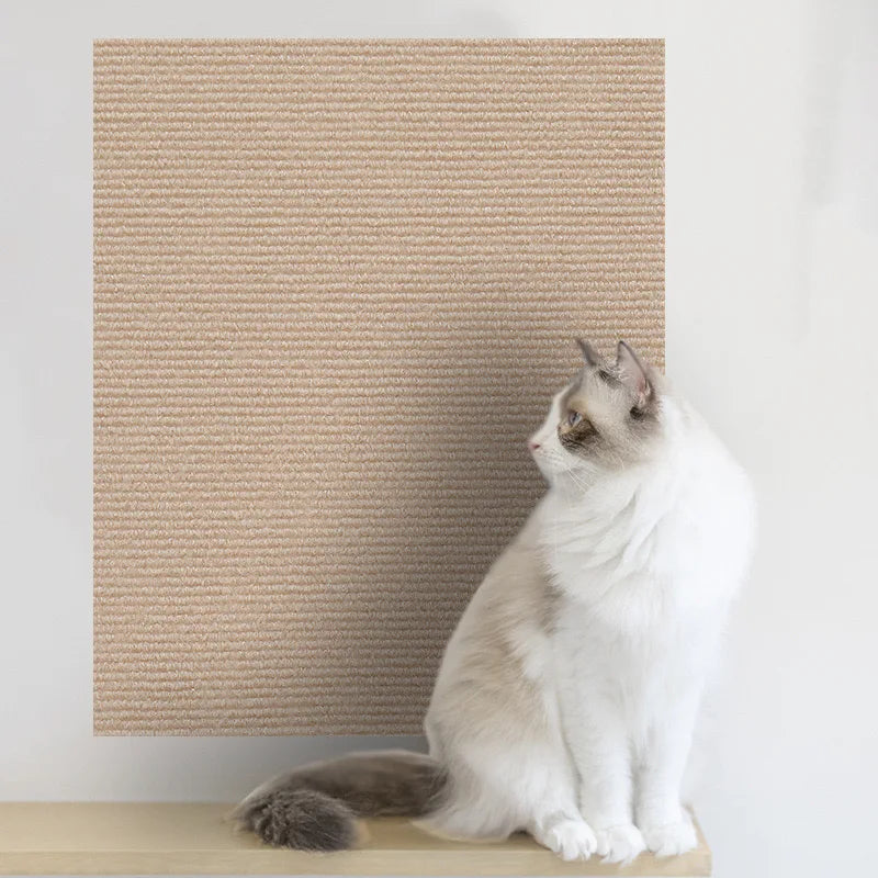 Self-Adhesive Cat Scratching Mat – Trimmable Furniture Protector
