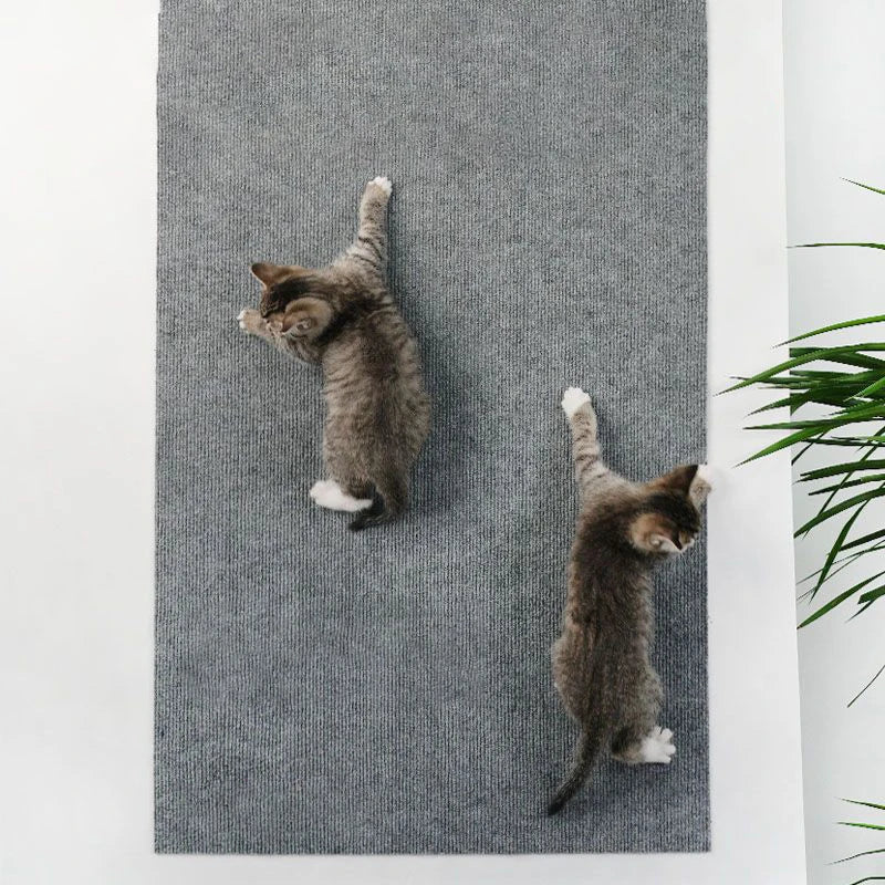 Self-Adhesive Cat Scratching Mat – Trimmable Furniture Protector