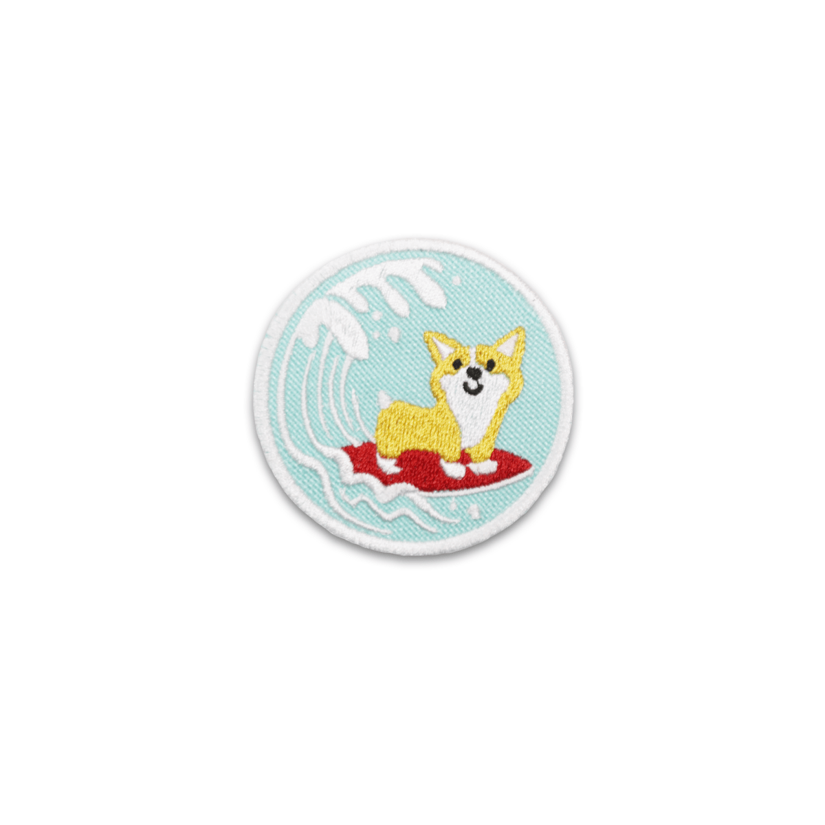 Surfin' Corgi Patch