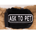 Ask to Pet 2x6 Patch